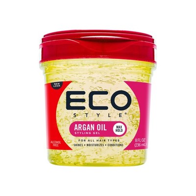 	Eco Style Moroccan Argan Oil Styling Gel - Promotes Healthy Hair - Nourishes...