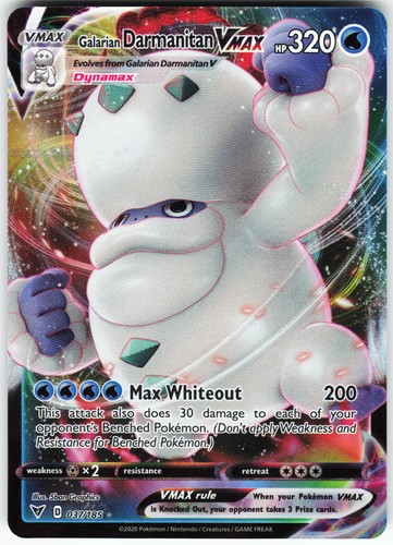 Karta Pokémon - Vivid Voltage - 112/185 - Galarian Meowth