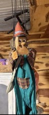 Vintage Carved Pinocchio Marionette