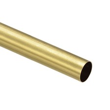 20mm OD 0.5mm Thickness 200mm Length Brass Round Tube Pipe Tubing
