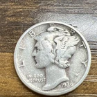 1936 Mercury Dime Great Coin Actual Coin Get Today Silver Approaching $50 Per Oz