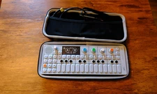 Teenage Engineering OP-1 Portable Keyboard Synthesizer Model TE002 with case.