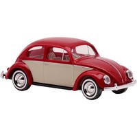 Busch 52968 H0 Vw KäFer Ovalfenster Rot/Beige H0 + Neu