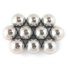 1 Inch 25.4mm Chrome Steel Bearing Balls Pack of 10