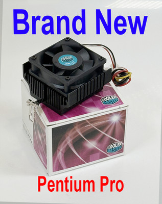 Cooler Master Socket 8 Pentium Pro CPU Cooler Fan Heavy Duty 4500 RPM