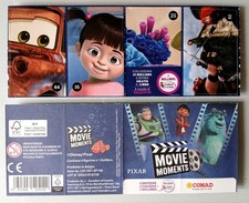 WALT DISNEY PIXAR / CONAD - MOVIE MOMENTS, 4 FIGURINES