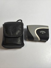 Callaway Micro Laser Rangefinder With Magnetic Case Clean New Battery Golf