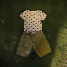 Petit Bateau Body Sterne + Ativo Cargo Shorts...