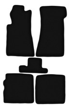 Velours Fußmatten für Mercedes SL R107 Bj. 1971-1989  4-tlg Automatten Passgenau