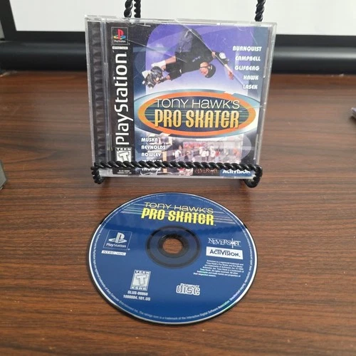 Tony Hawk's Pro Skater (Sony PlayStation 1, 1999) PS1 Black Label CIB Tested