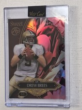 2026 Wild Card SWEET Drew Brees 1/1 Artist Proof -Factory Sealed! Saints