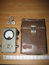 Bird Thruline Model 43 Wattmeter with Case, 3 Slugs HF 2-30 MHz VHF 100-250MHz