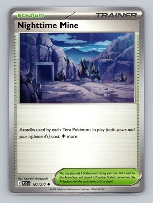 Nighttime Mine 197/217 Uncommon ME: Ascended Heroes NM Pokemon