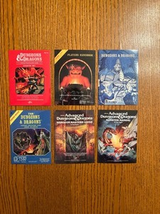 Dungeons and Dragons FRIDGE MAGNETS DnD RPG classic book art