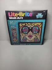 Lite-Brite Wall Art POP Wow - 16" x 16" Screen 6000 Pegs 3 HD Templates Complete