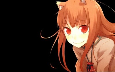 Anime Holo Spice Wolf And Smiling 11x17 Poster