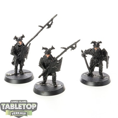 HdR Figuren - Böse - 3x Easterling Warriors (Klassisch) - teilweise bemalt