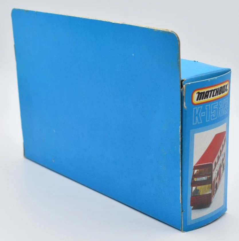 Matchbox Lesney Super Kings K15 The Londoner Bus London Dungeon rosso... - Immagine 2 di 3