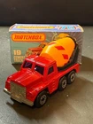 Matchbox Superfast Cement Truck No.19 (19f) Mint In Original Box Lesney England