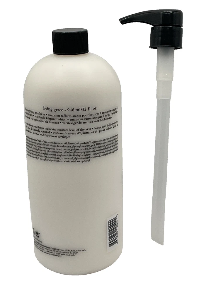 Philosophy Living Grace Firming Body Emulsion 32 oz SEALED + pump - Image 2 of 3