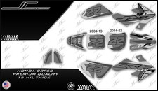 HONDA CRF50 GRAPHICS KIT DECALS THICK AND HIGH GLOSS.......