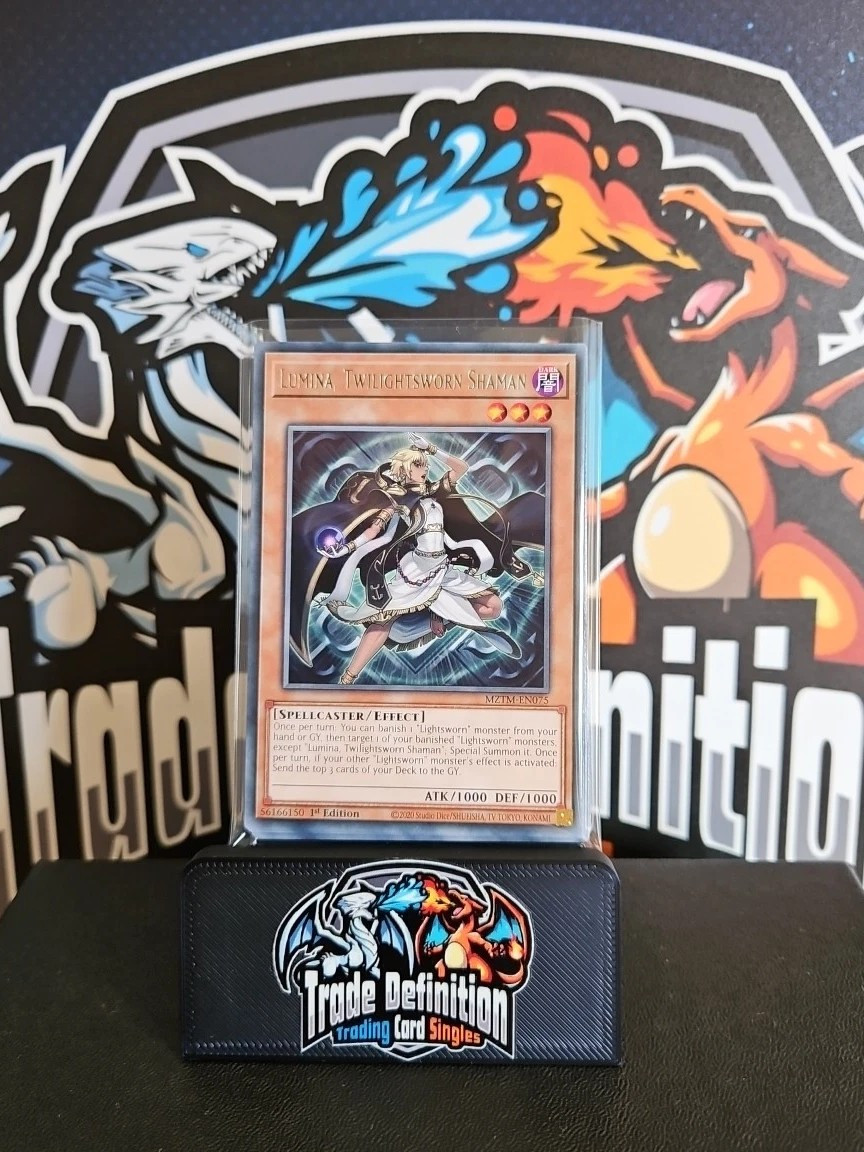 Lumina, Twilightsworn Shaman MZTM-EN075 Rare 1st Edition YuGiOh