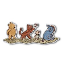 Winnie The Pooh Iron-On Patch, Classic Annie The Pooh And Friends Appliqu 