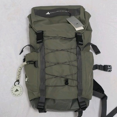 Adidas By Stella McCartney Collaboration Backpack Bag Legacy Green JY4189 NWT 