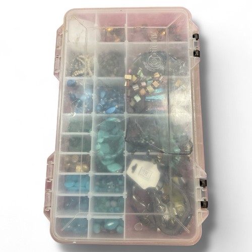 Lote Estuche Joyería Vintage Cuentas - Pulseras, Turquesa, Colores Mezclados, Cuero Nuevo con Etiquetas - Imagen 6 de 6