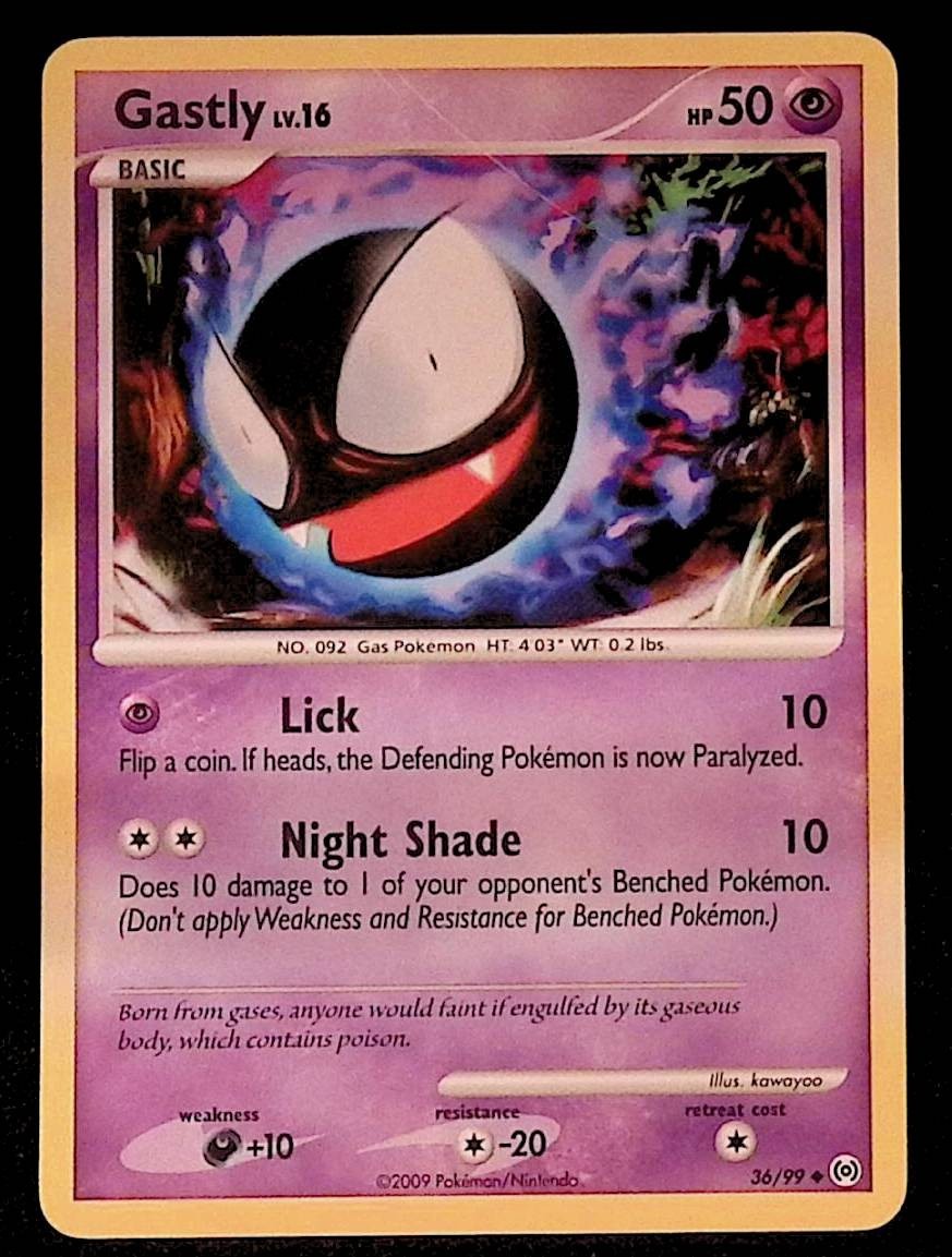 Gastly 36 Pokemon Arceus Psychic Basic Common