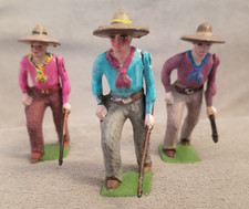 VTG Britains American Western Cowboys Rifles Pistols Lead Metal 54mm Lot of 3
