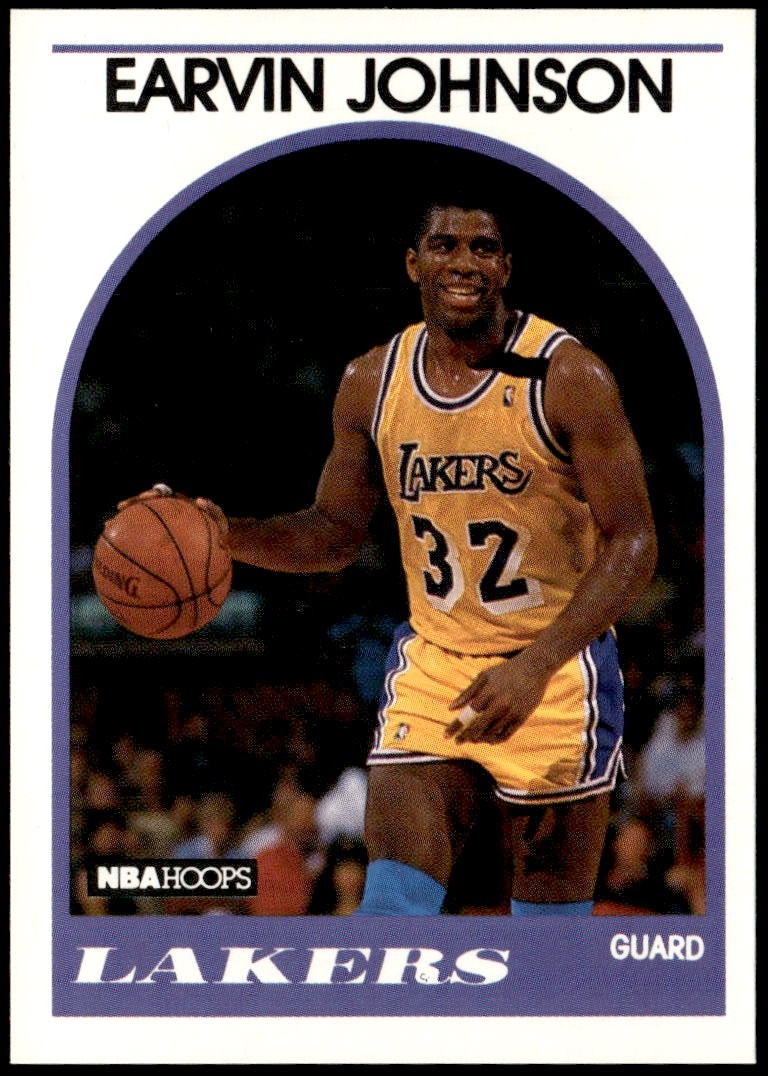 1989-90 Hoops #270 Earvin Johnson F5
