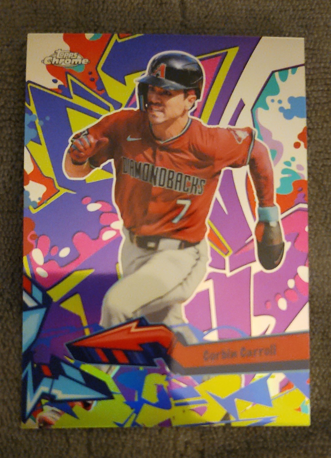 2026 Topps Chrome - Wild Style Corbin Carroll #WST-11