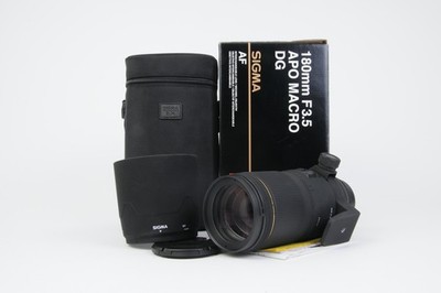 Sigma 180mm 1:3.5 APO MACRO DG (Nikon F) Wie Neu! FOTO JESCHNER KASSEL