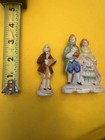 2 Vintage Colonial Figurines Made In Japan  Couple and Instrument Player — photo 3