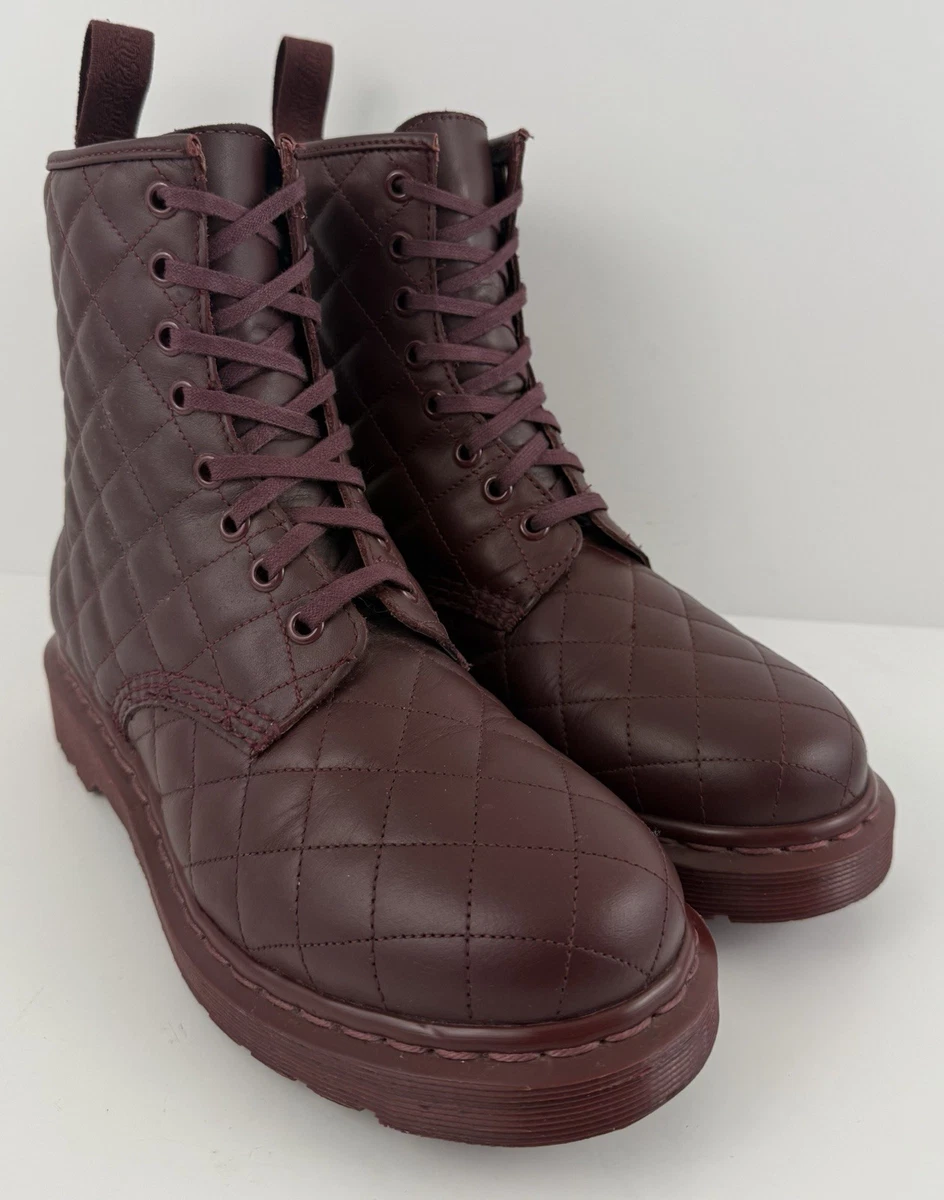 Dr. Martens Low (1-1.9 in) Heel Height Red Boots for Women for