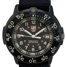 Import duty included  Luminox 30003900V3 Black Quartz Watch with Case  Scratched