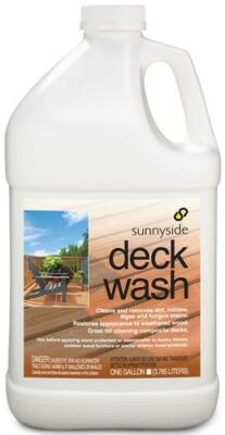 #ad Sunnyside Deck Wash 1 Gallon Lot of 12 Household Dirt Mildew Algae Fungus Stain $30.99