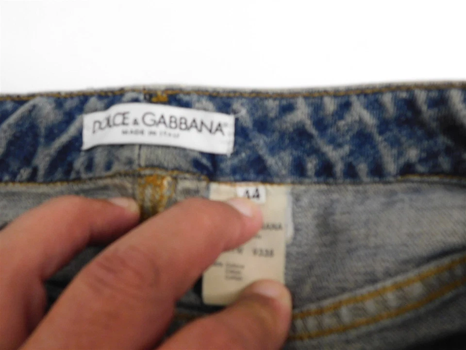 Falda recta de mezclilla Dolce & Gabbana Italia 44 EUR Foto 4 de 4