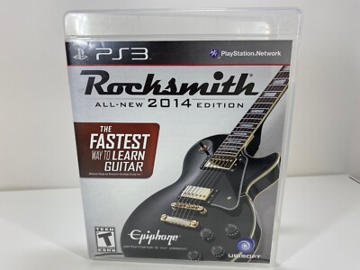 Rocksmith 2014 Edition No Cord  (Sony PlayStation 3, 2013)