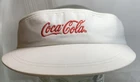 Coca Cola Everything Coke Vintage White Hat Visor