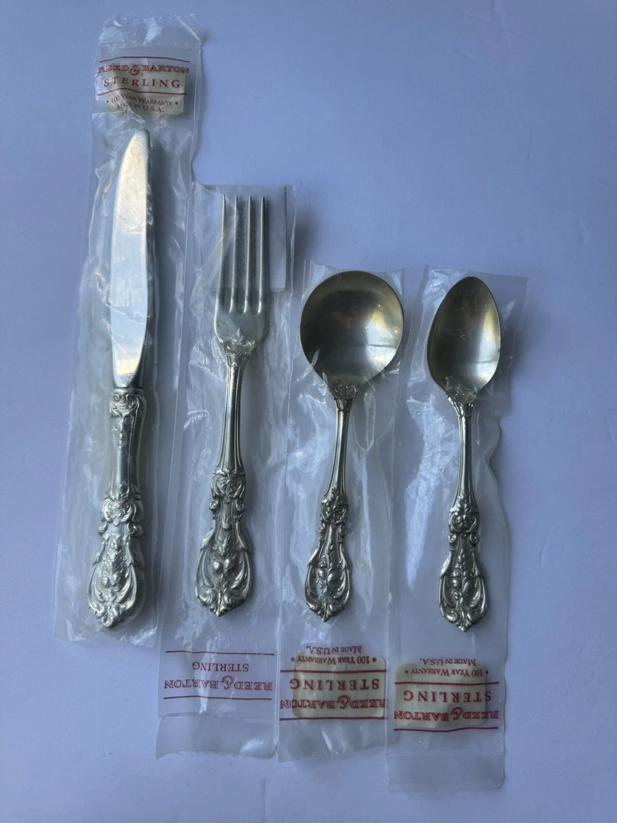 Reed & Barton Francis I Antique US Sterling Silver Flatware-Sets