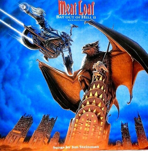 Meat Loaf Bat Out Of Hell II Back Into Hell (CD, 1993) for sale