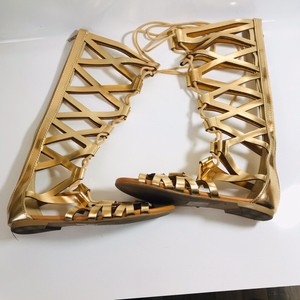 womens gold gladiator sandals