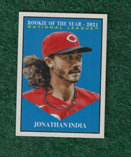 JONATHAN INDIA - 2022 TOPPS ARCHIVES AWARD WINNER ROOKIE OF THE YEAR CARD # 321