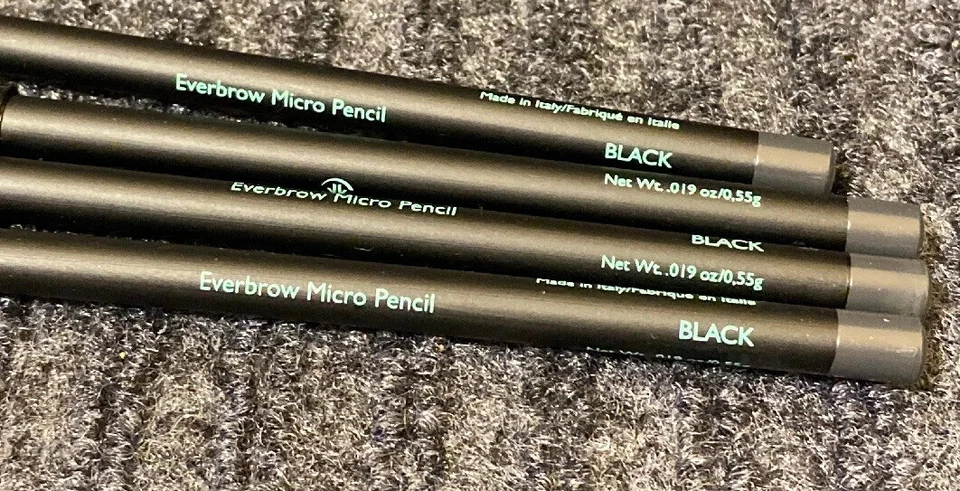 Lot Of 4 VINCENT LONGO Everbrow Micro Pencil ~ BLACK ~ Free Shipping - Image 2 of 2