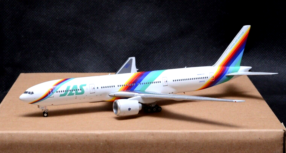 Phoneix 1/400 JAS Japan Air System Boeing 777-200 JA007D Phoneix 1/400 JAS Japan Air System Boeing 777-200 JA007D