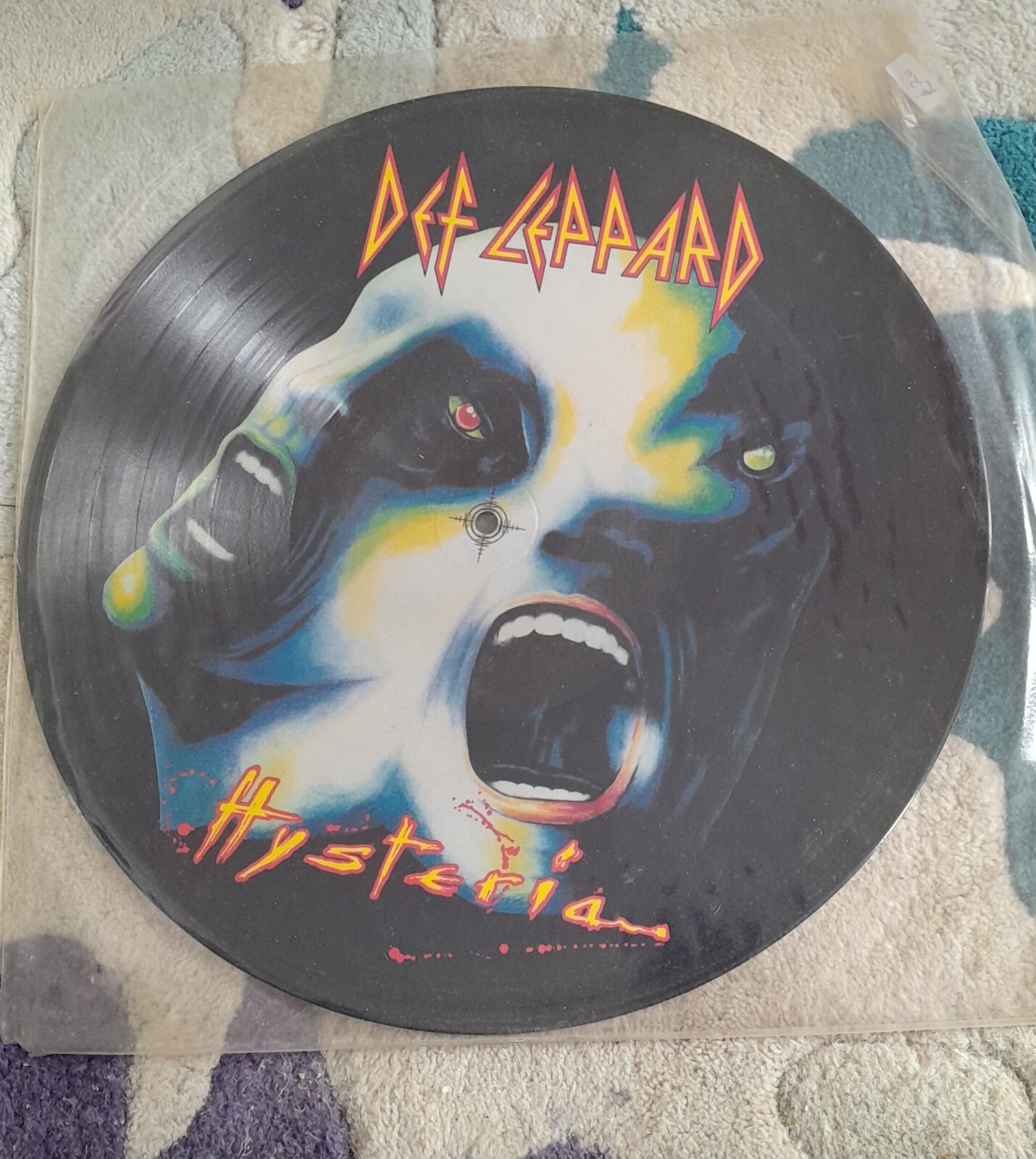 DEF LEPPARD HYSTERIA PICTURE DISC 1987 LP VINYL ALBUM Limited Edition
