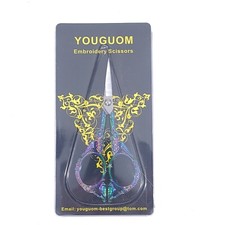 YOUGUOM Embroidery Scissors - Small Vintage Sharp Detail Shears for DIY Craft