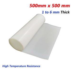 Rubber Sheet 500 x 500 mm Rubber Mat Seal Pad Gasket 1//2//3//4//5//6 mm Thick Black